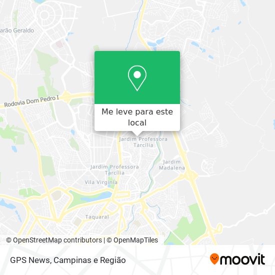 GPS News mapa