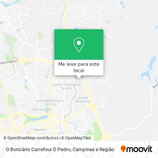 O Boticário Carrefour D Pedro mapa