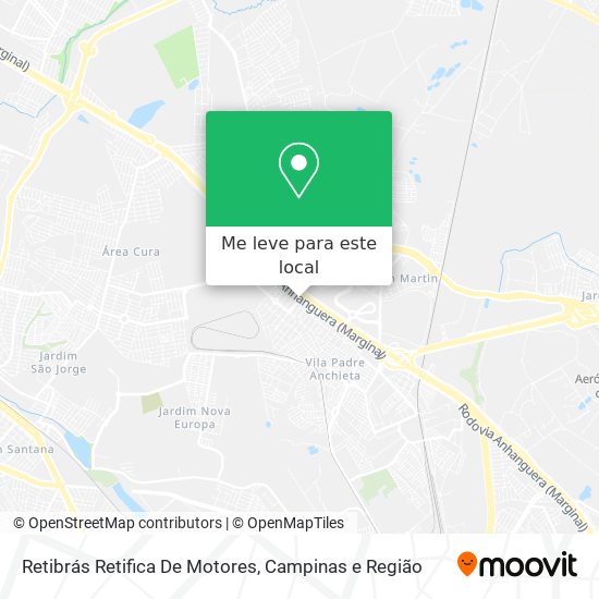 Retibrás Retifica De Motores mapa