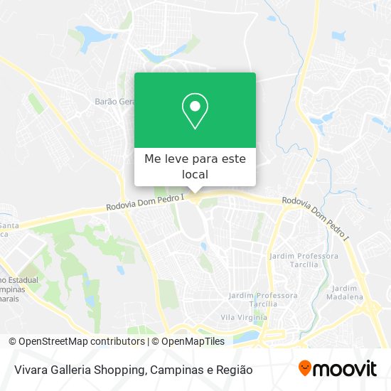 Vivara Galleria Shopping mapa