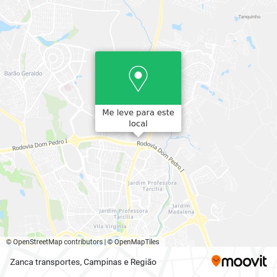 Zanca transportes mapa