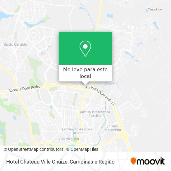 Hotel Chateau Ville Chaize mapa