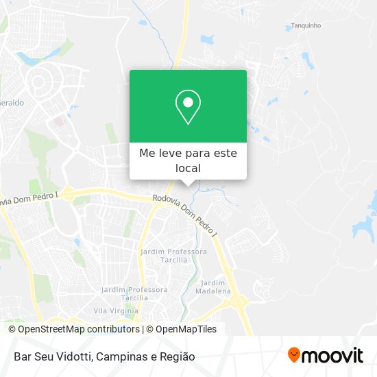 Bar Seu Vidotti mapa