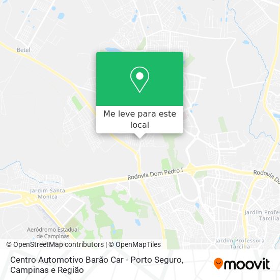 Centro Automotivo Barão Car - Porto Seguro mapa