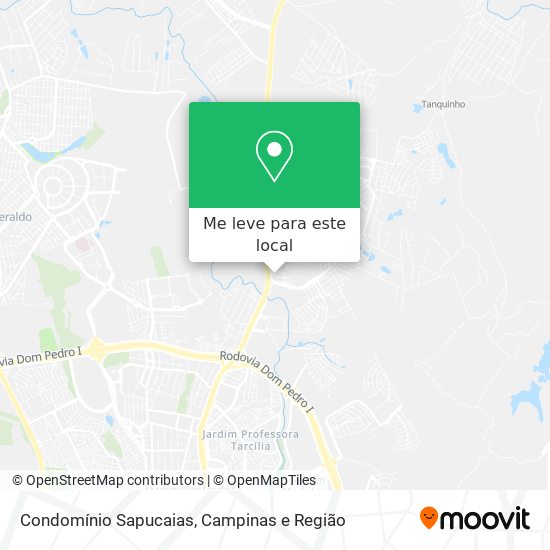 Condomínio Sapucaias mapa