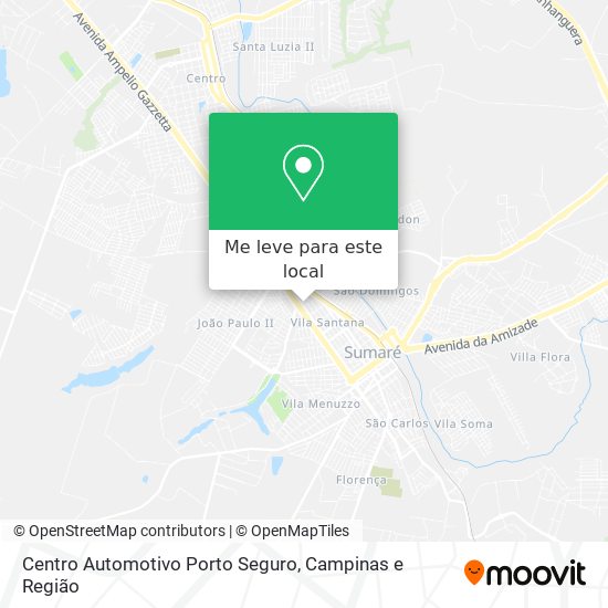 Centro Automotivo Porto Seguro mapa