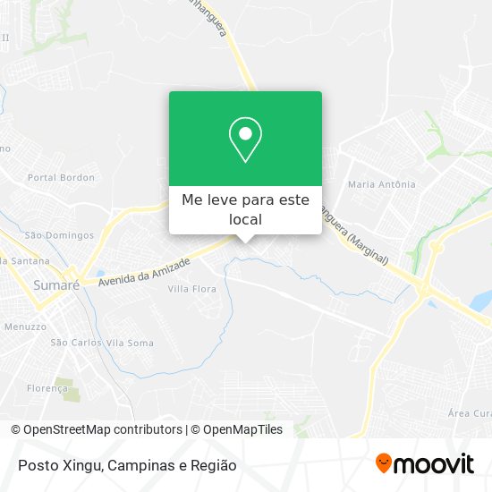 Posto Xingu mapa