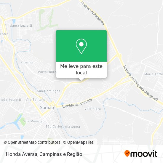 Honda Aversa mapa