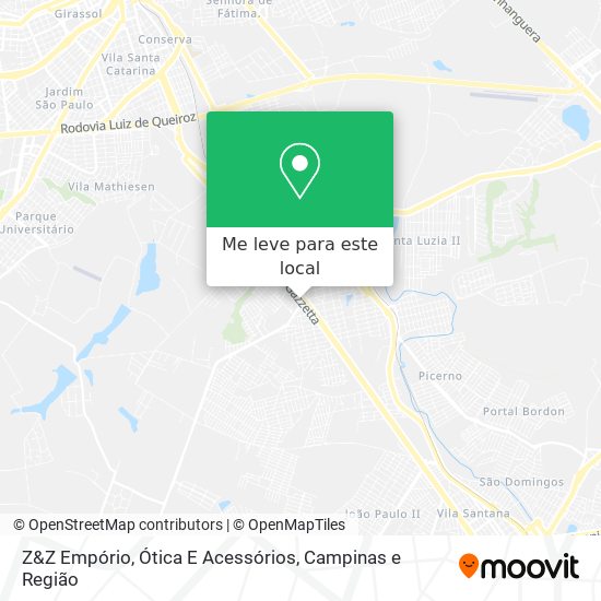 Z&Z Empório, Ótica E Acessórios mapa