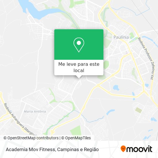 Academia Mov Fitness mapa