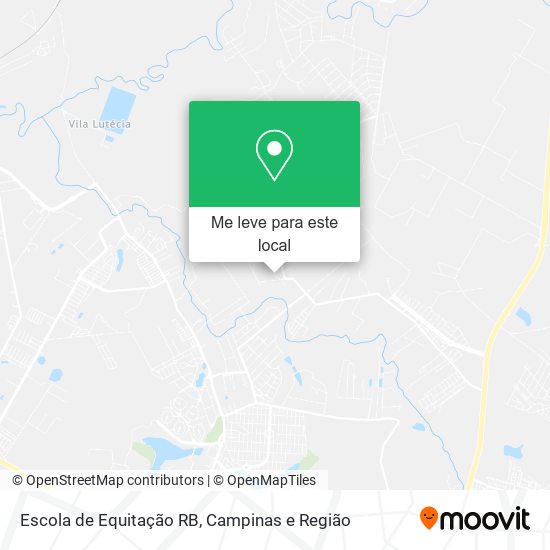 Escola de Equitação RB mapa