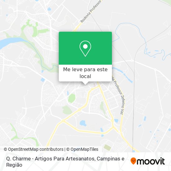 Q. Charme - Artigos Para Artesanatos mapa