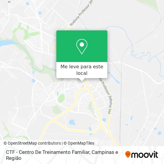CTF - Centro De Treinamento Familiar mapa