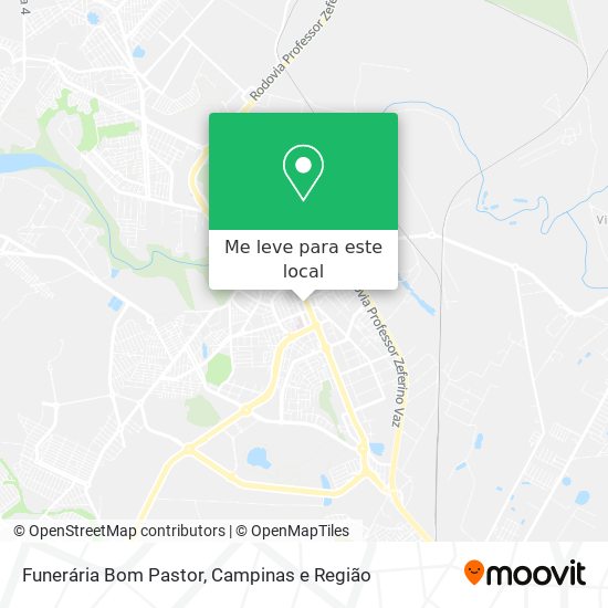 Funerária Bom Pastor mapa