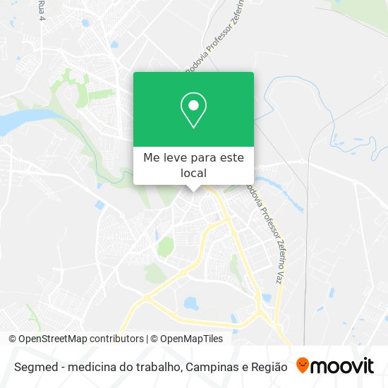 Segmed - medicina do trabalho mapa