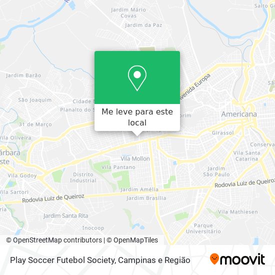Play Soccer Futebol Society mapa
