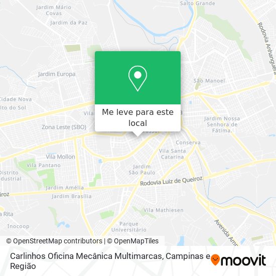 Carlinhos Oficina Mecânica Multimarcas mapa