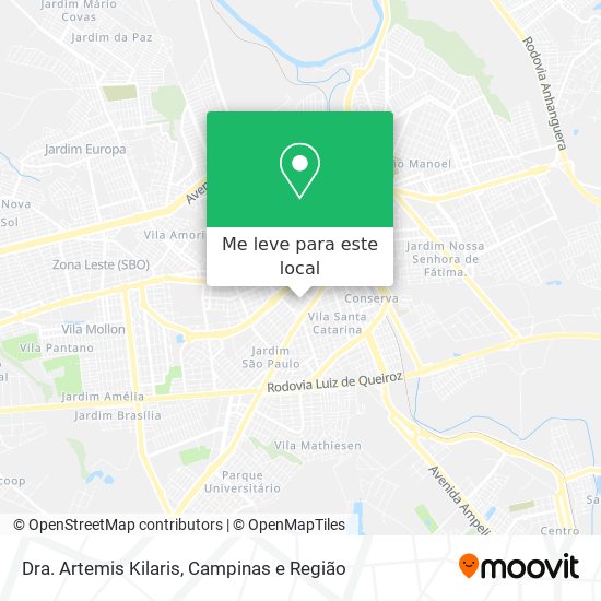 Dra. Artemis Kilaris mapa