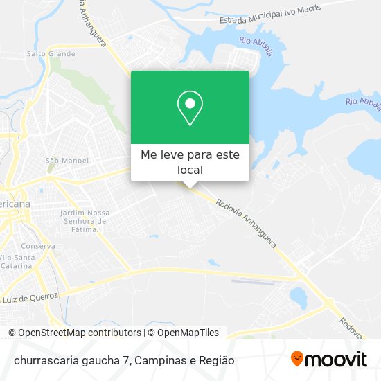 churrascaria gaucha 7 mapa