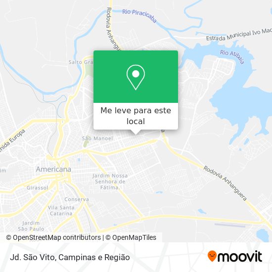 Jd. São Vito mapa