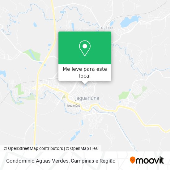 Condominio Aguas Verdes mapa
