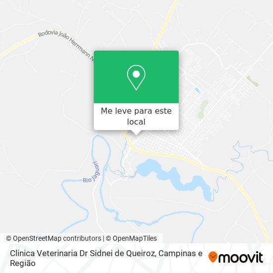 Clinica Veterinaria Dr Sidnei de Queiroz mapa