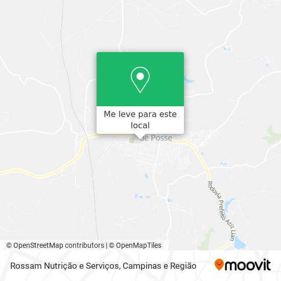 Rossam Nutrição e Serviços mapa