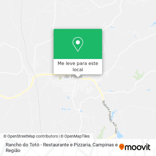 Rancho do Totó - Restaurante e Pizzaria mapa