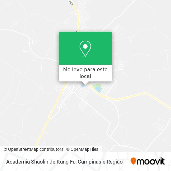 Academia Shaolin de Kung Fu mapa