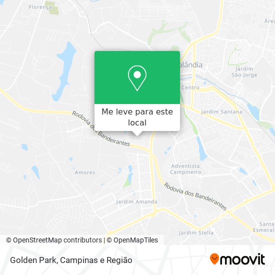Golden Park mapa