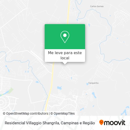 Residencial Villaggio Shangrila mapa
