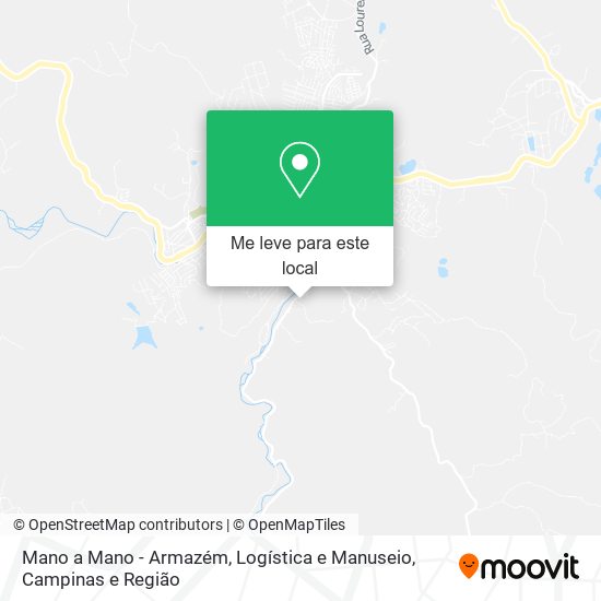 Mano a Mano - Armazém, Logística e Manuseio mapa