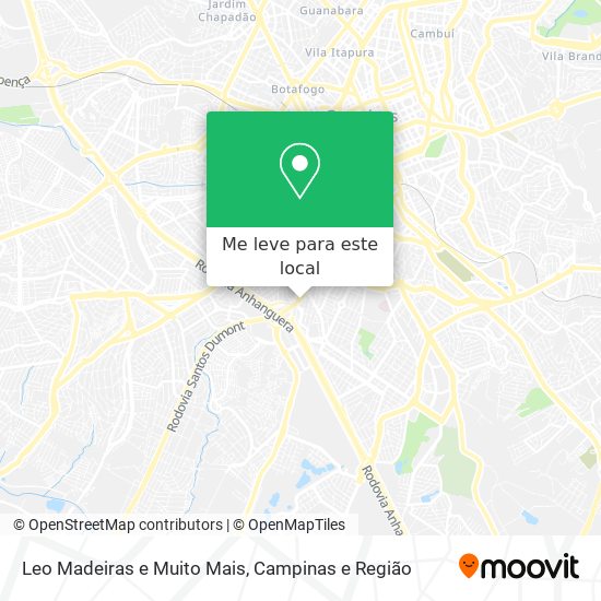 Leo Madeiras e Muito Mais mapa