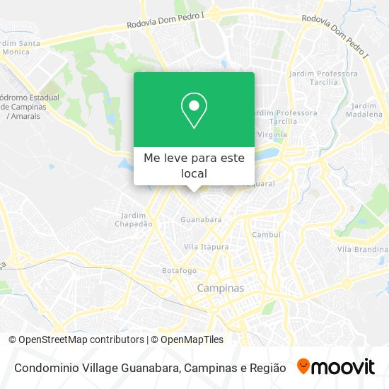 Condominio Village Guanabara mapa