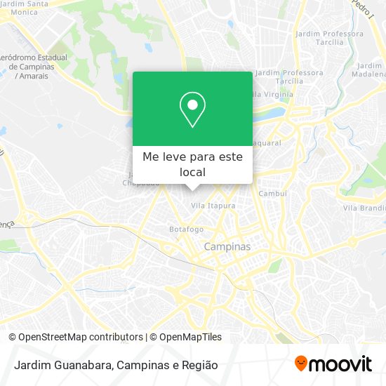 Jardim Guanabara mapa