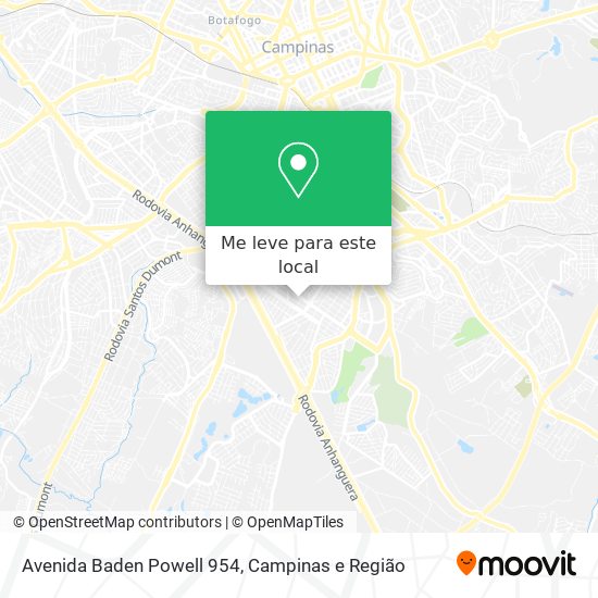 Avenida Baden Powell 954 mapa