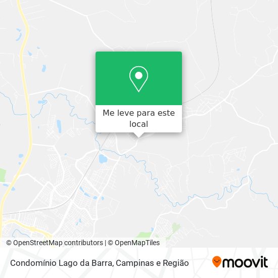 Condomínio Lago da Barra mapa