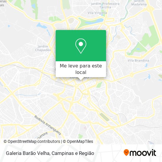 Galeria Barão Velha mapa