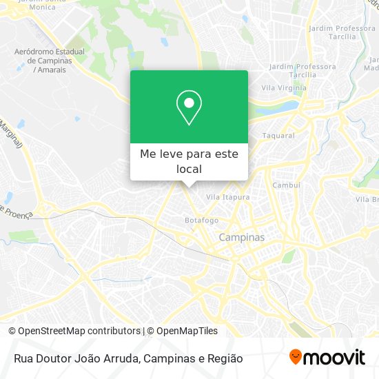Rua Doutor João Arruda mapa