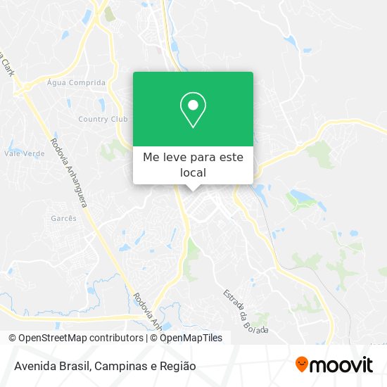 Avenida Brasil mapa