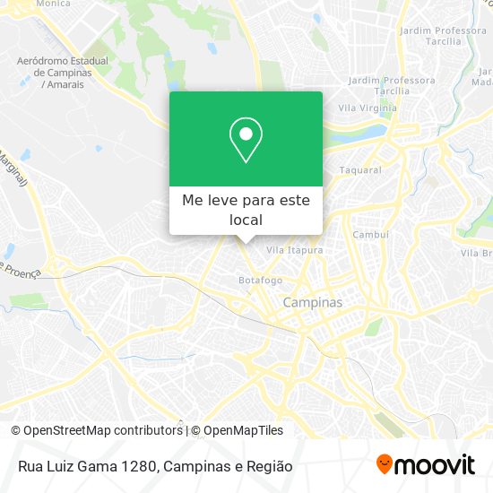 Rua Luiz Gama 1280 mapa