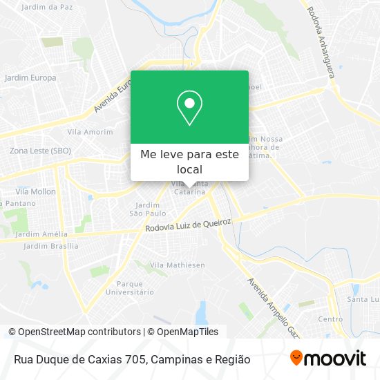 Rua Duque de Caxias 705 mapa