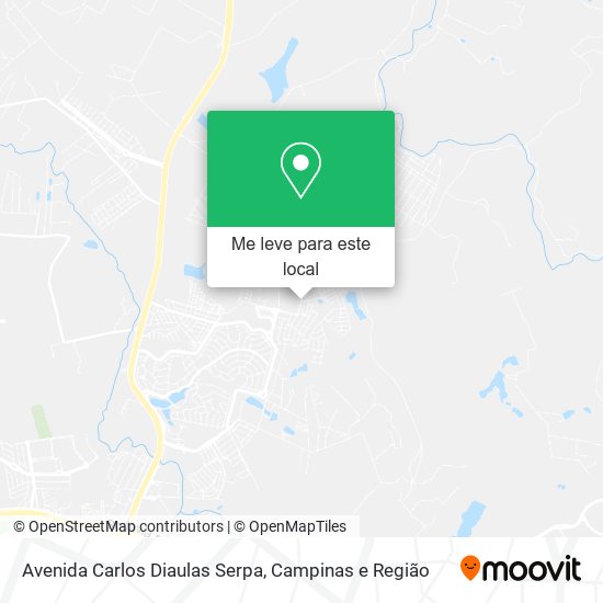Avenida Carlos Diaulas Serpa mapa