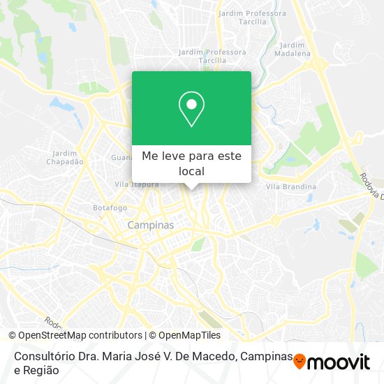 Consultório Dra. Maria José V. De Macedo mapa