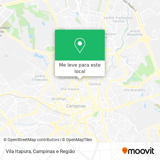 Vila Itapura mapa