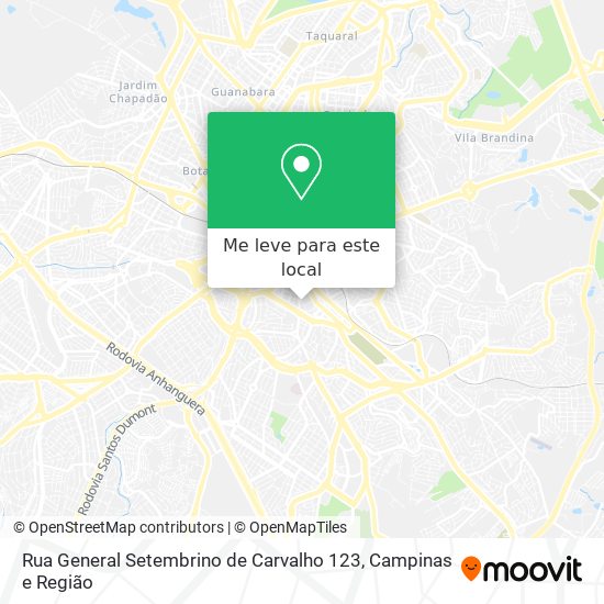 Rua General Setembrino de Carvalho 123 mapa