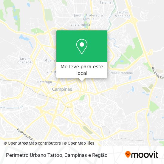 Perimetro Urbano Tattoo mapa