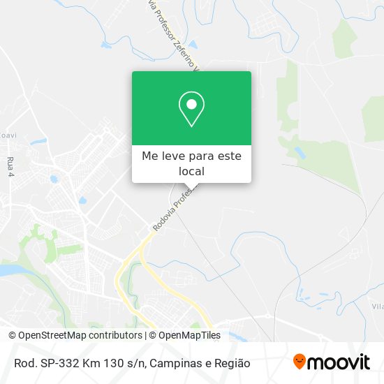 Rod. SP-332 Km 130 s/n mapa