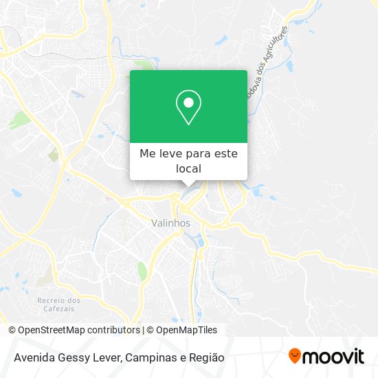 Avenida Gessy Lever mapa