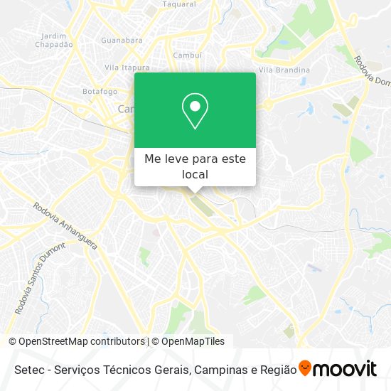 Setec - Serviços Técnicos Gerais mapa